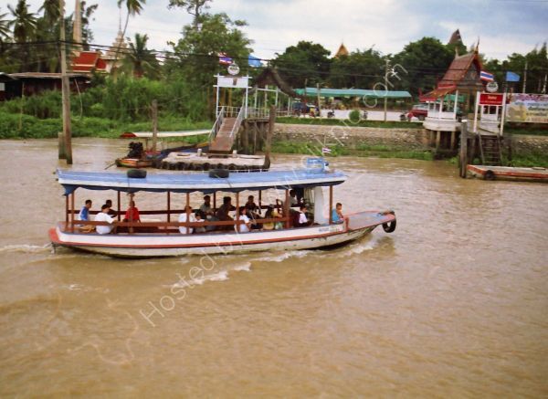 River Taxi, Mae Nam Chao Phrayal River, Ayutthaya to Bangkok